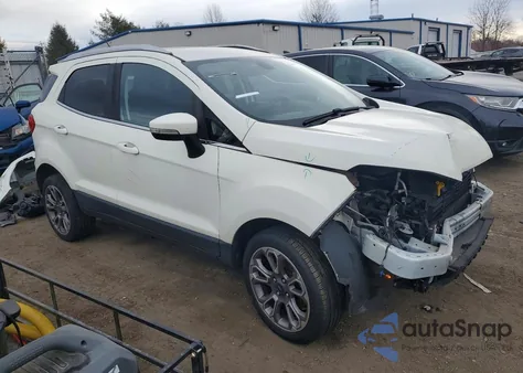2020 Ford Ecosport Titanium z USA, uszkodzony, nr VIN MAJ6S3KL8LC329647